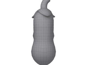 patlıcan karikat&uuml;r 3D Model