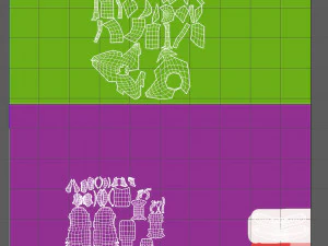 patlıcan karikat&uuml;r 3D Model