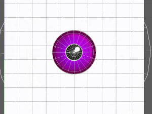 patlıcan karikat&uuml;r 3D Model