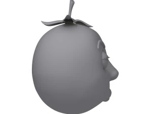 tomato cartoon 3D Model