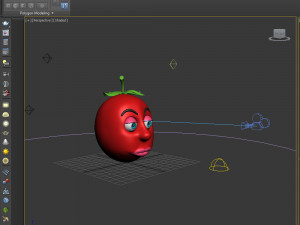 tomato cartoon 3D Model
