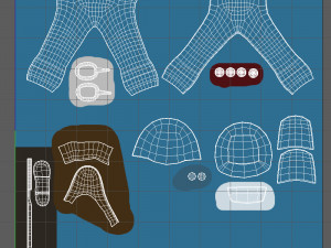 lumberjack cartoon Modelo 3D