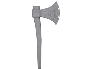axe cartoon 3D Модель
