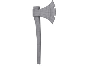 axe cartoon 3D Модель