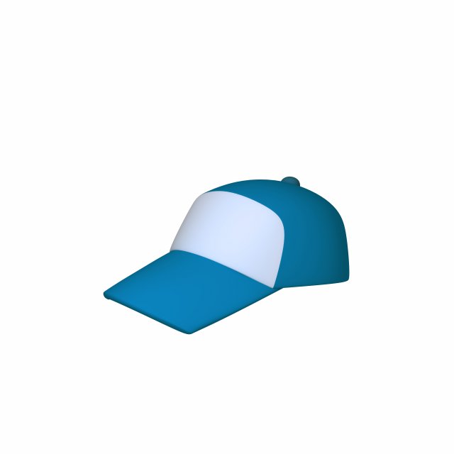 cap cartoon 3D-Modell .c4d .max .obj .3ds .fbx .stl .blend 