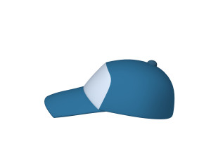 cap cartoon 3D-Modell