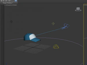 Cartone animato di berretto Modello 3D