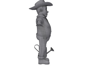farmer 03 cartoon 3Dモデル