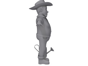farmer 03 cartoon 3Dモデル