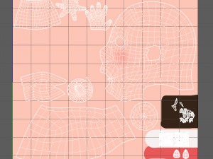 farmer 03 cartoon 3Dモデル