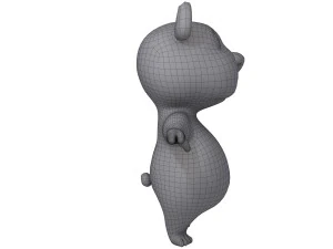 bear cartoon 3D Model