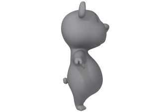 bear cartoon 3D Model