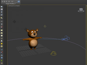 bear cartoon 3D Модель