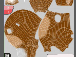 bear cartoon 3D Model