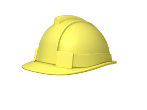 safety helmet cartoon 3D 模型
