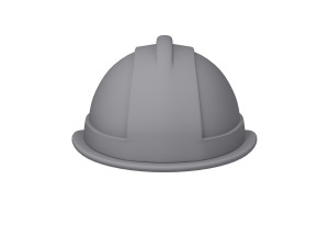 safety helmet cartoon 3D 模型