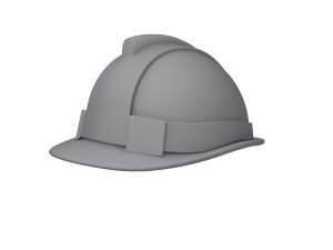safety helmet cartoon 3D 模型