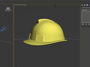 safety helmet cartoon 3D 模型