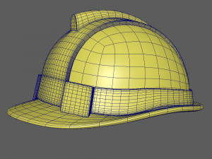 safety helmet cartoon 3D 模型