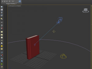 book cartoon Modèle 3D
