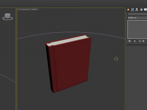 book cartoon Modèle 3D