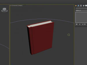 Book cartoon 3D Model