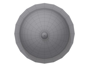 restaurant cloche cartoon 3D Model