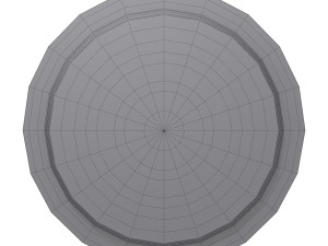restaurant cloche cartoon 3D Model