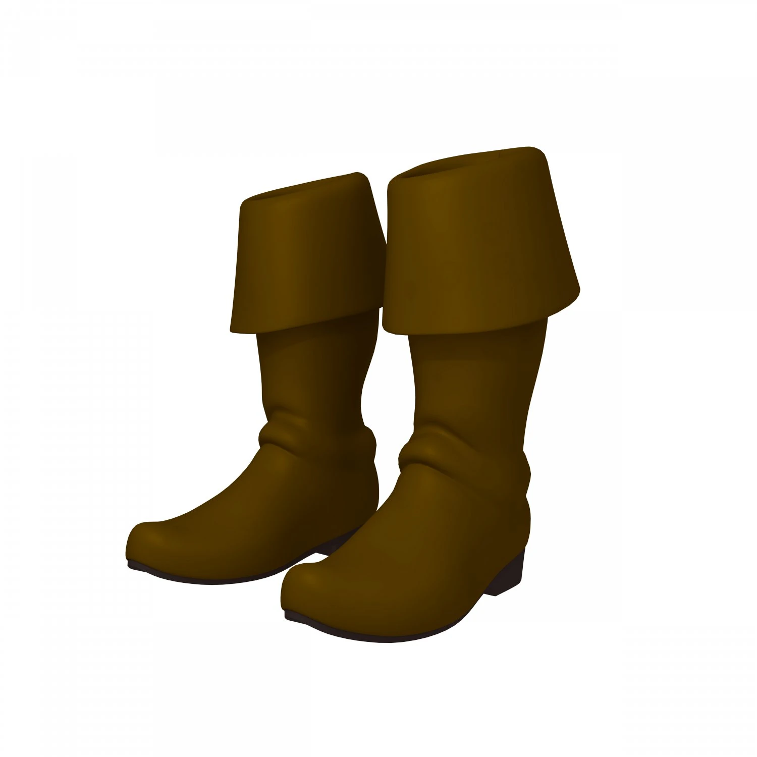 Boots cartoon 3D Model .c4d .max .obj .3ds .fbx .stl .blend 