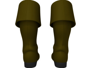 boots cartoon 3D 모델