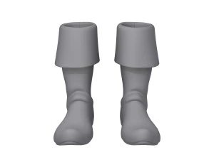 Boots cartoon 3D Model