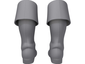boots cartoon 3D 모델