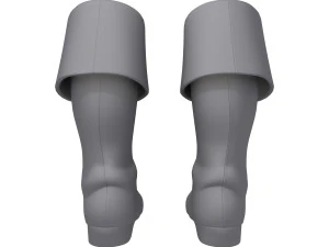 Boots cartoon 3D Model