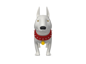 dog cartoon 02 Model 3D