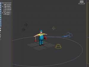 plumber worker cartoon Modelo 3D