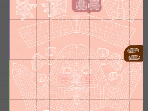 iş&ccedil;i 03 &ccedil;izgi film 3D Model