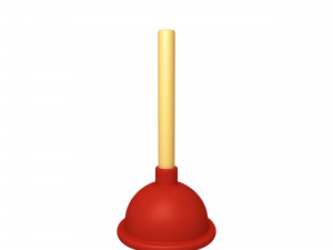 plunger cartoon 3D 모델
