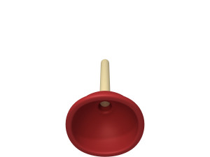 plunger cartoon 3D-Modell