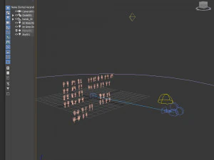 30 hands cartoon 3D Model