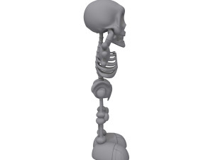 skeleton cartoon Modèle 3D