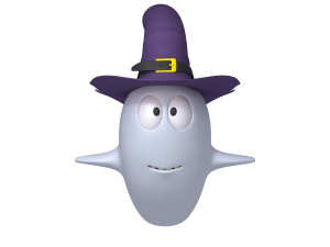 ghost cartoon 3D-Modell