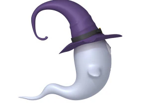 cartone animato fantasma Modello 3D