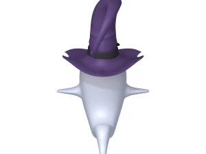 cartone animato fantasma Modello 3D