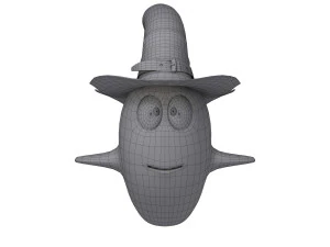 cartone animato fantasma Modello 3D