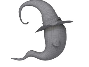 cartone animato fantasma Modello 3D