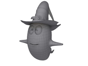 ghost cartoon 3D-Modell