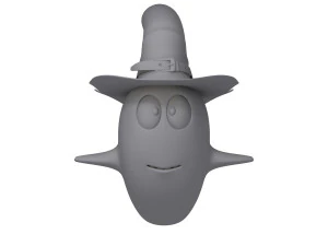 cartone animato fantasma Modello 3D
