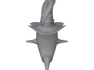 cartone animato fantasma Modello 3D