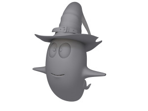 ghost cartoon 3D-Modell