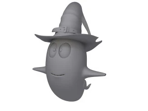 cartone animato fantasma Modello 3D